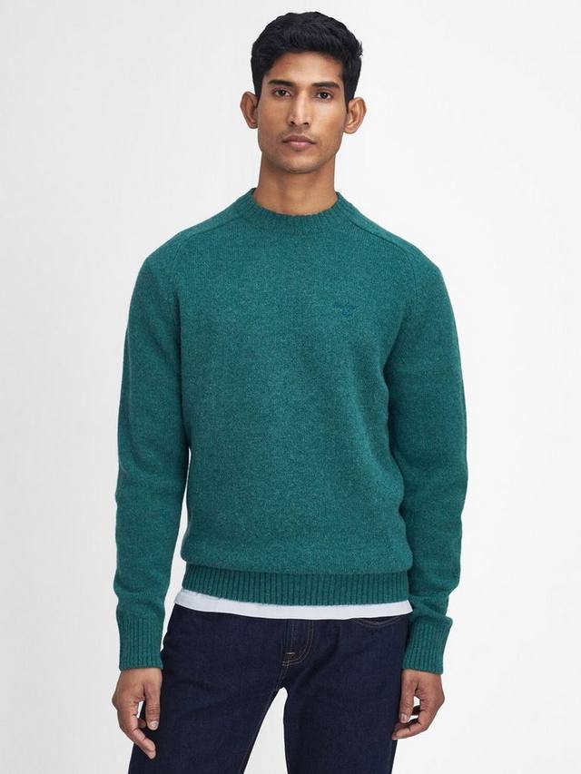

Гранджтаун свитер из шерсти с круглым вырезом Barbour, Green