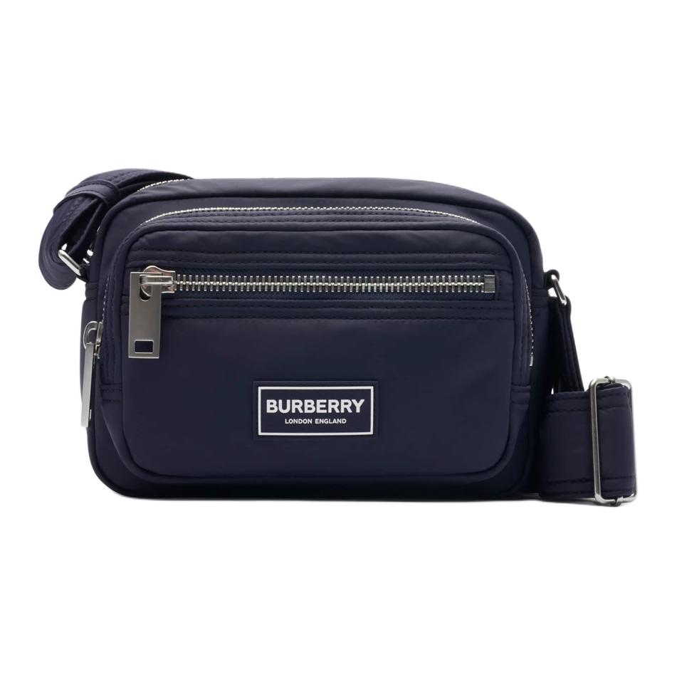 Burberry Нейлоновая плечевая сумка Men's Marine Blue — фото 2