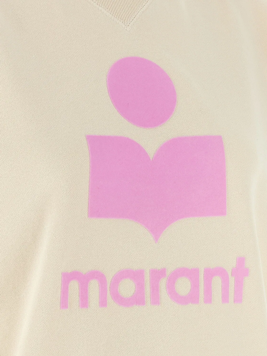 Свитшот 'Mobyli' MARANT ÉTOILE, бежевый — фото 4