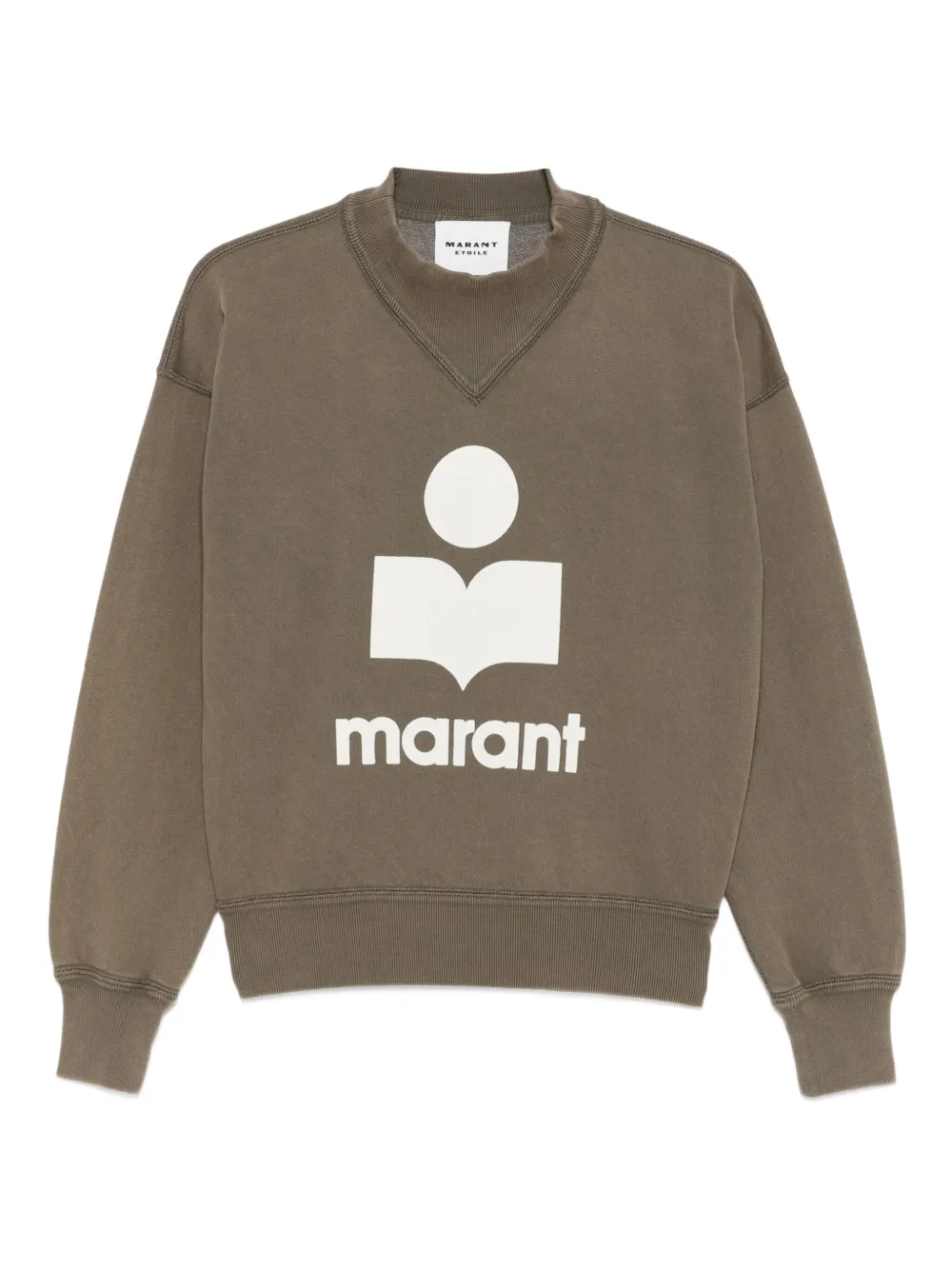 

Толстовка с логотипом MARANT ÉTOILE, зеленый