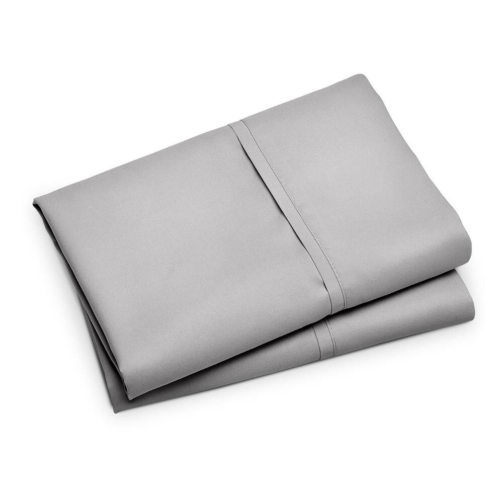 

Ультрамягкий комплект наволочек с двойной щеткой Bare Home, цвет Light Grey