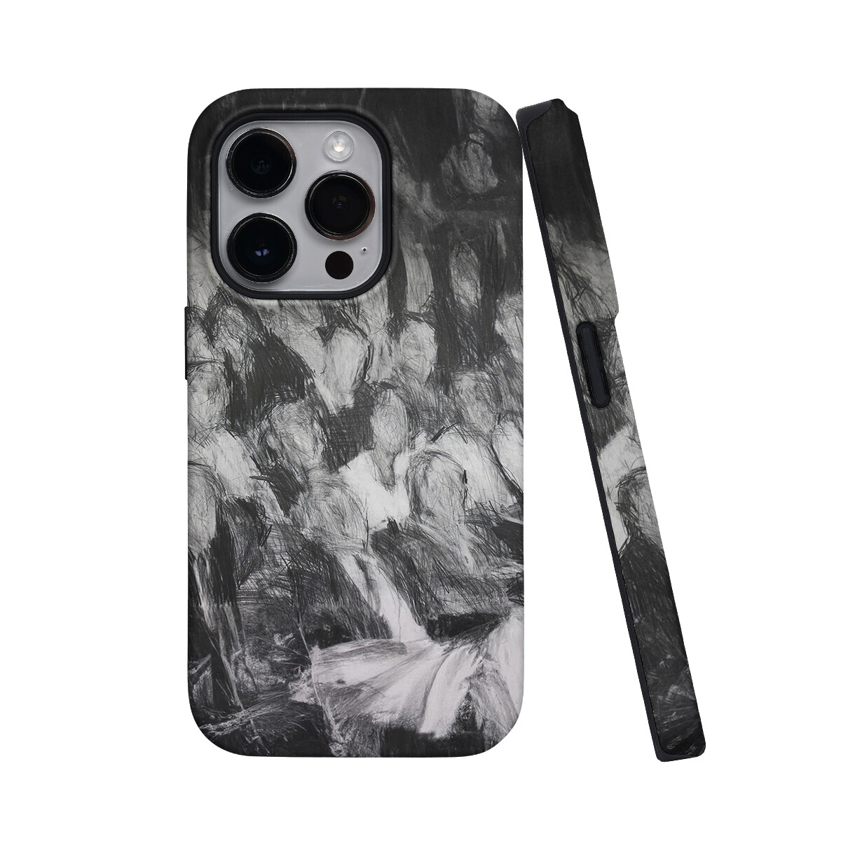 

Чехол для телефона Keshami, Sketch crowd half-pack with magnetic