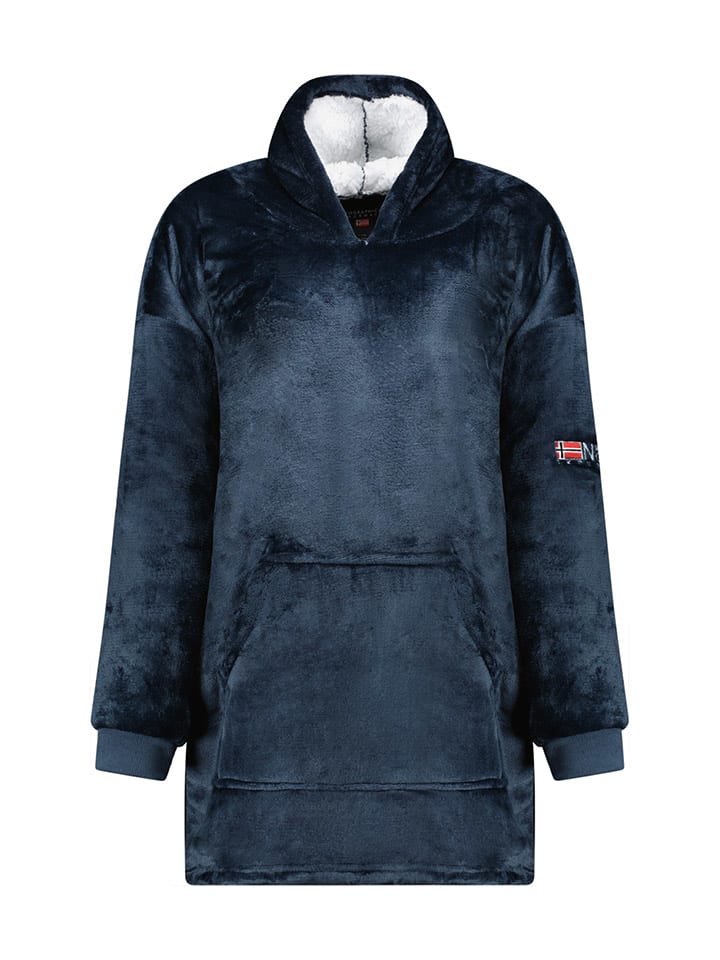 

Geographical Norway Флисовый свитер «Удди» темно-синего цвета