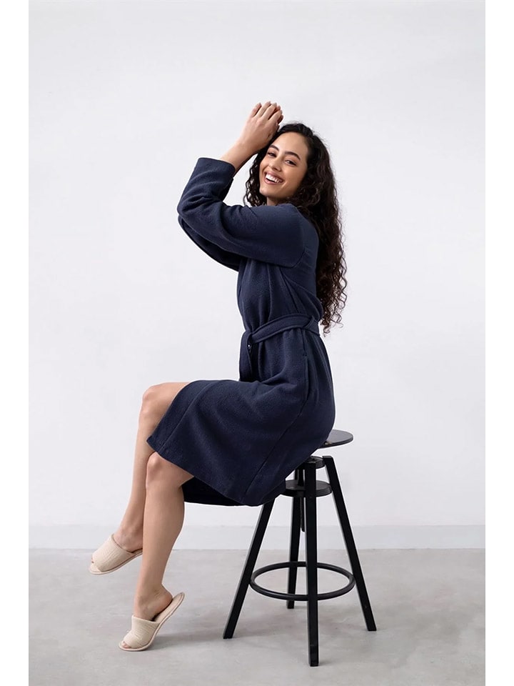 

Халат Barine, темно-синий