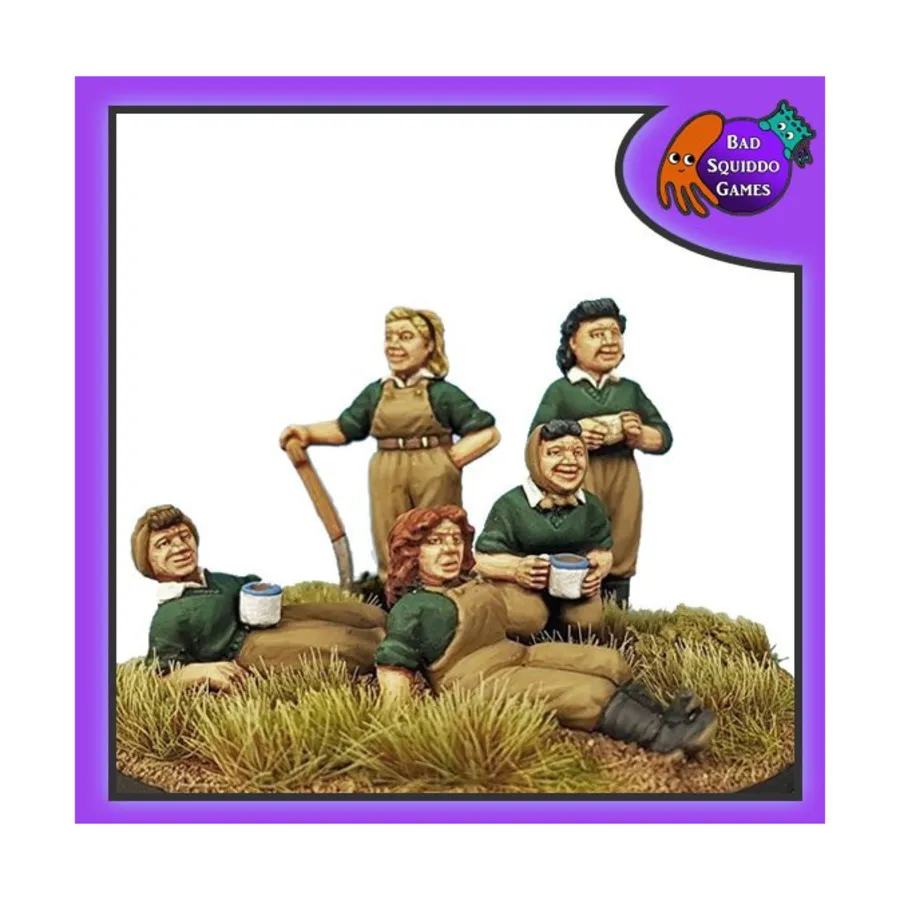

Женская Сухопутная Армия - Набор для Пикника, Women of WW2 - British (28mm)