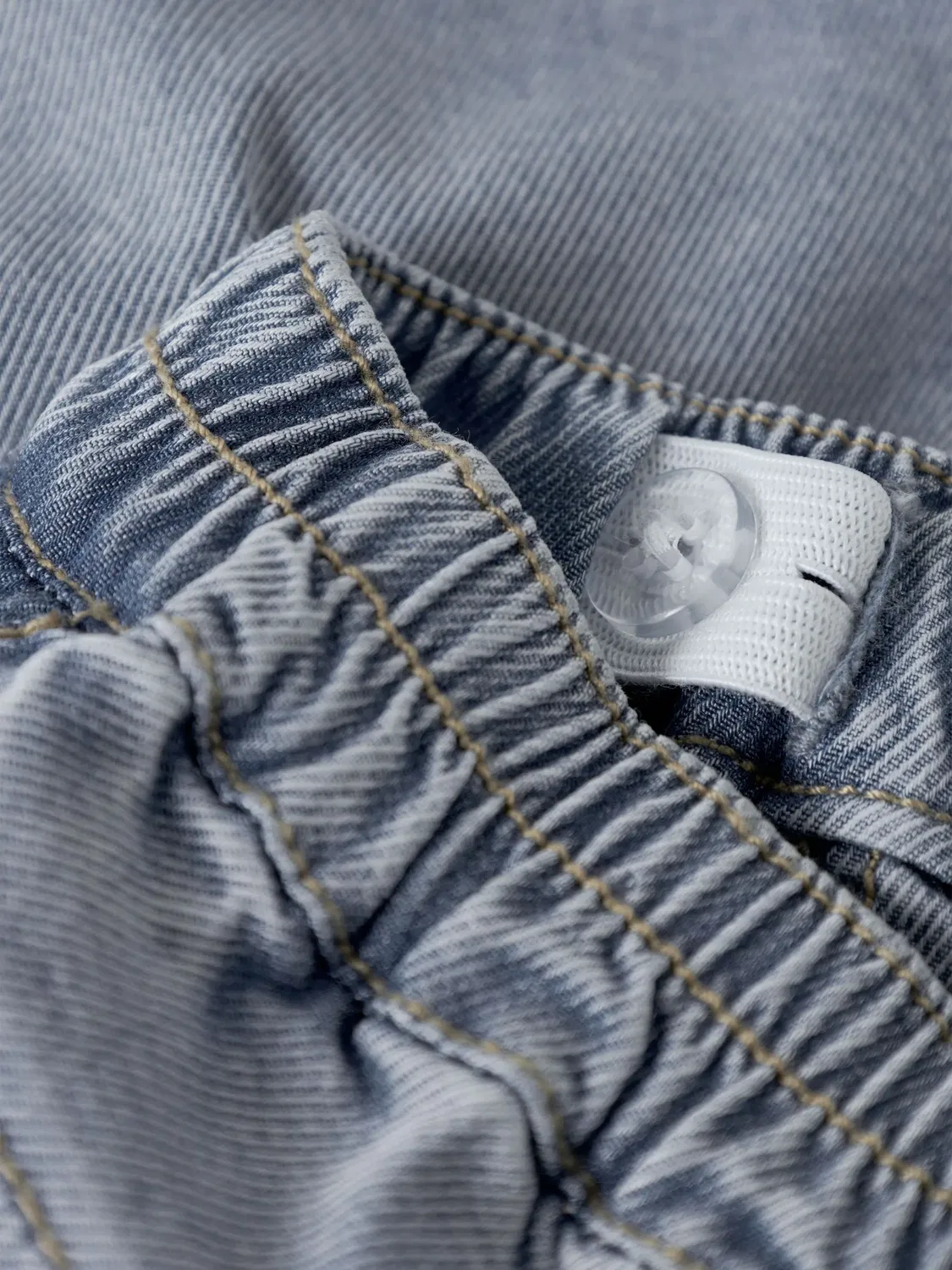 Джинсы tapered fit Name it, light blue denim — фото 4