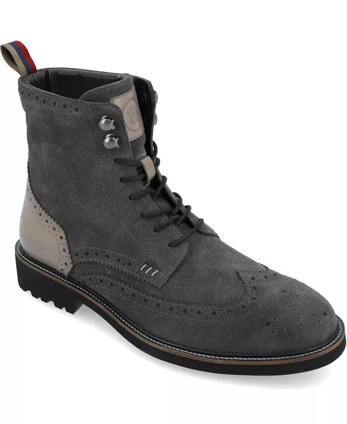 

Мужские ботинки Welch Tru Comfort Foam Wingtip Ankle Boots Thomas & Vine, серый