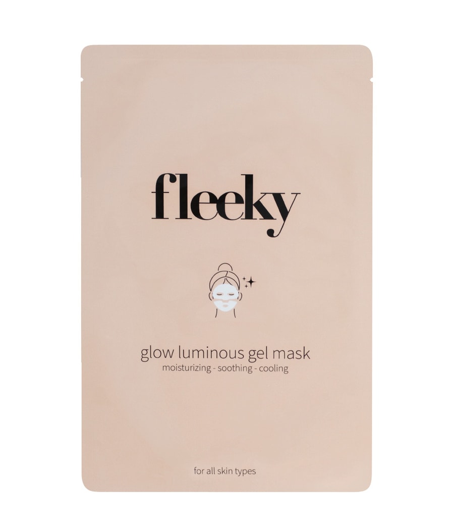 

Медицинская маска fleeky Glow Luminous Gel Maske Feuchtigkeit & Glow, 1 шт.