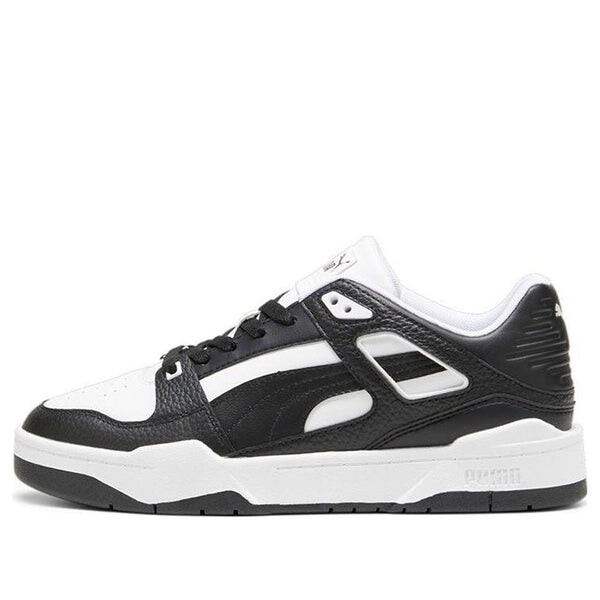 

Кроссовки slipstream leather 'black white' Puma, черный