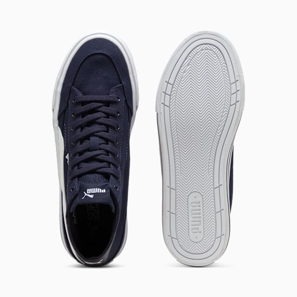 Мужские кроссовки средней высоты Court Classic Vulcanized Formstrip Puma, синий — фото 4