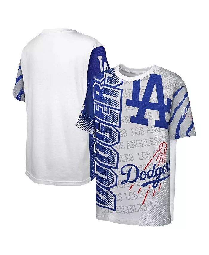 

Белая футболка Big Boys Fanatics Los Angeles Dodgers Impact Hit Bold Outerstuff, белый