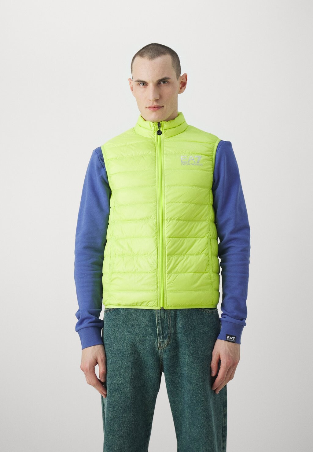 

Жилет WAISTCOAT EA7 Emporio Armani, цвет verde acido