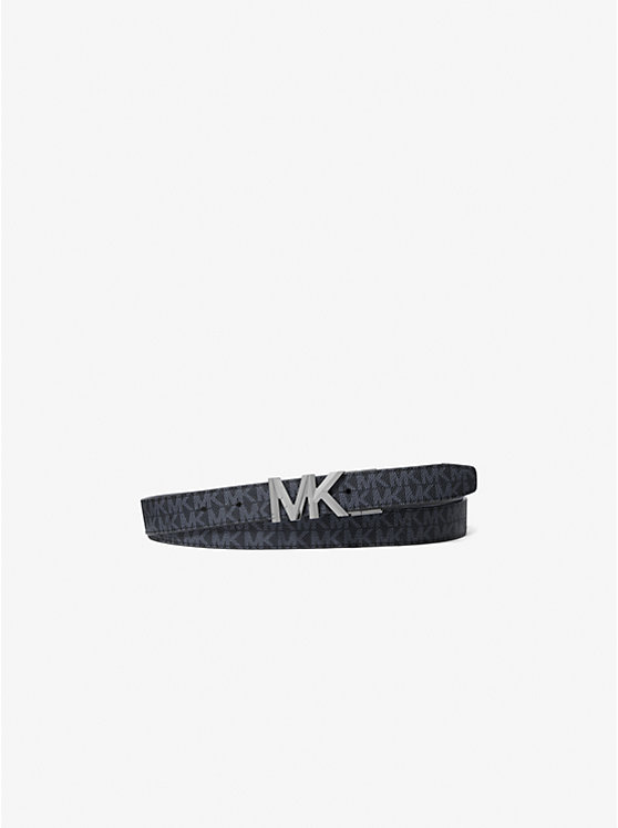 

Двусторонний фирменный логотип и кожаный ремень Michael Kors, мультиколор
