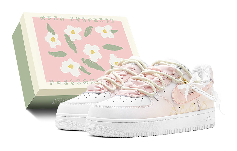 

Кроссовки Nike Air Force 1 Skateboard Shoes Women's Low-Top White, Белый, Кроссовки Nike Air Force 1 Skateboard Shoes Women's Low-Top White