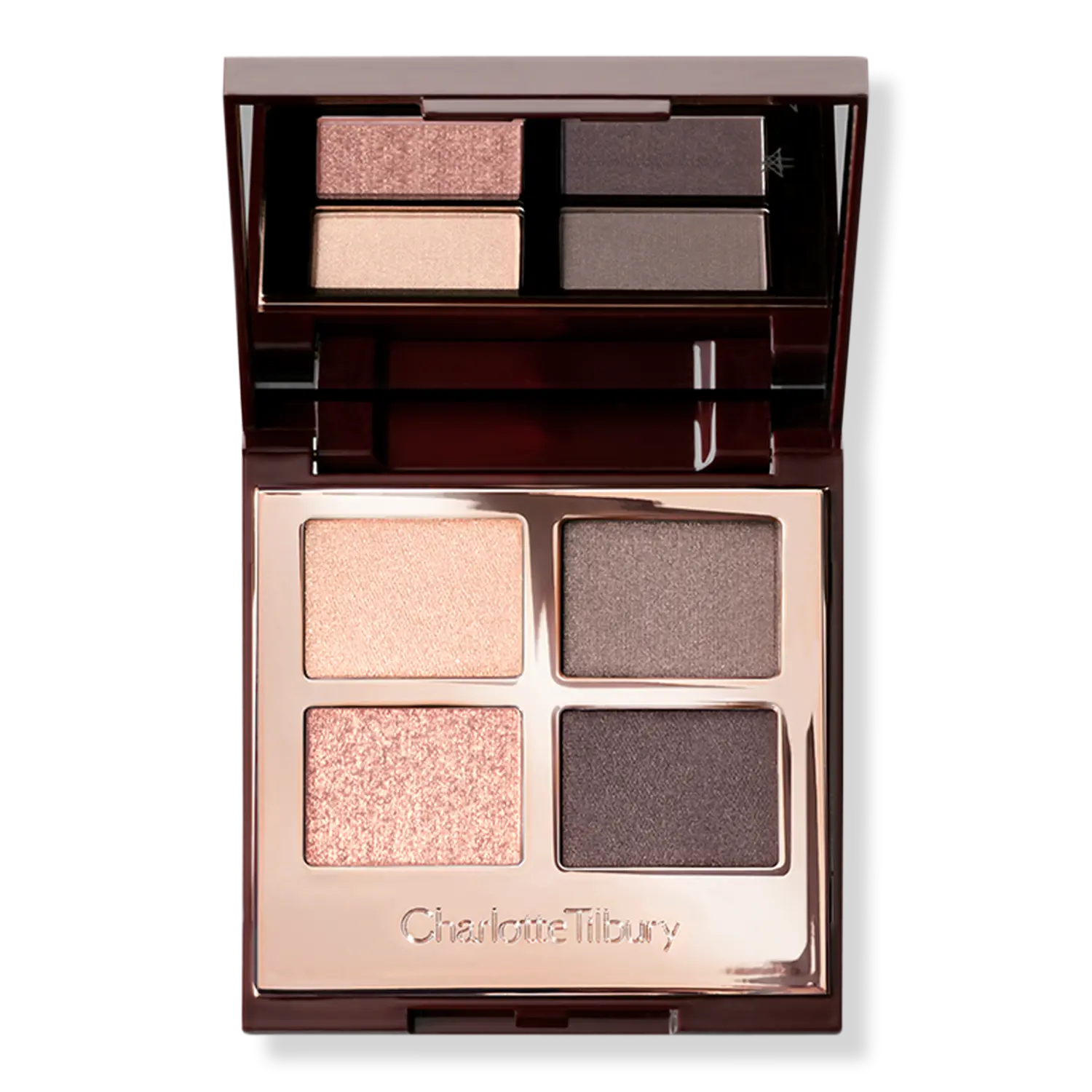 

Тени для век Luxury Eyeshadow Palette Charlotte Tilbury, The Uptown Girl (champagne, blush pink & smokey grey)