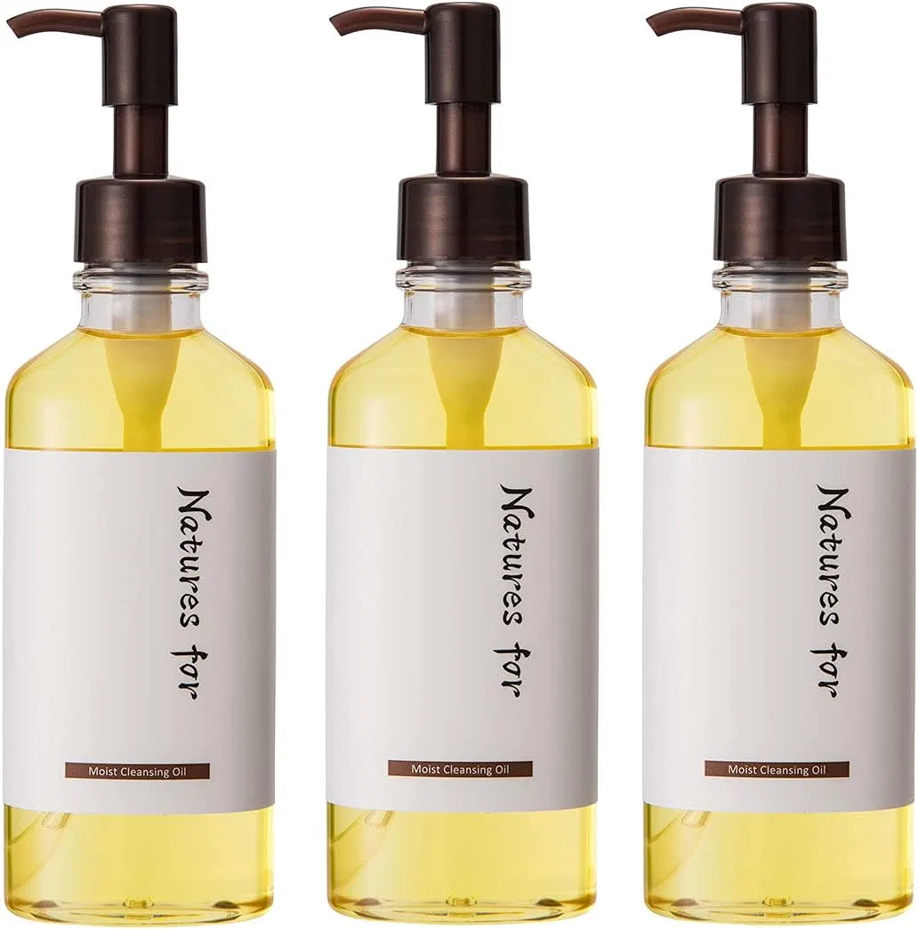 Гидрофильное масло Natures For — Масло для снятия макияжа Nature's Four Moist Cleansing Oil, 180 мл