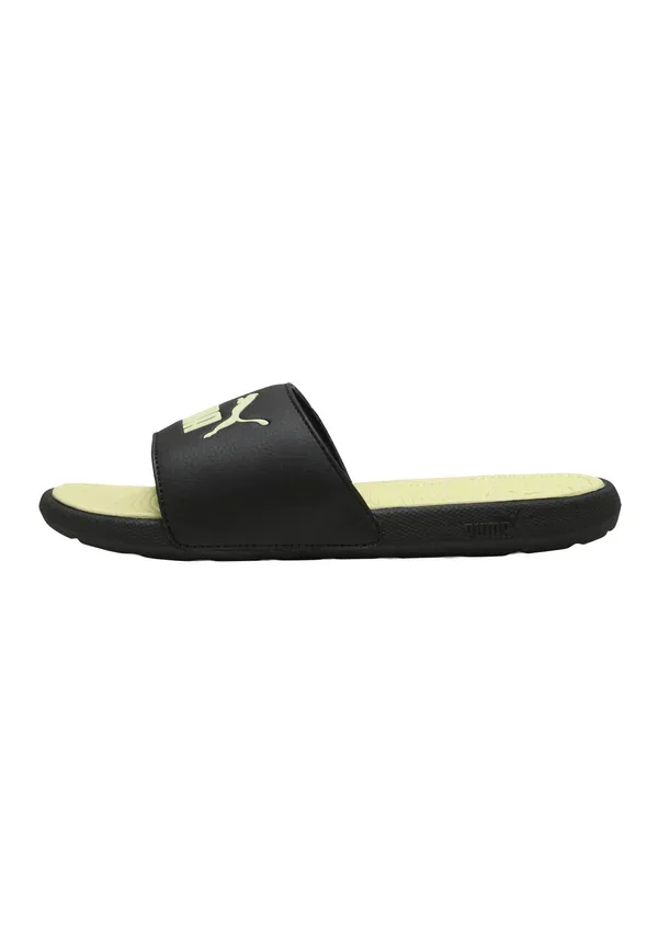 Сланцы Puma Cool Cat 2.0 Jr Pool Slides, черный с яблочно-зеленым