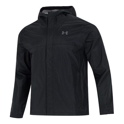

Куртка stormproof cloudstrike 2.0 jacket 'black grey' Under Armour, черный
