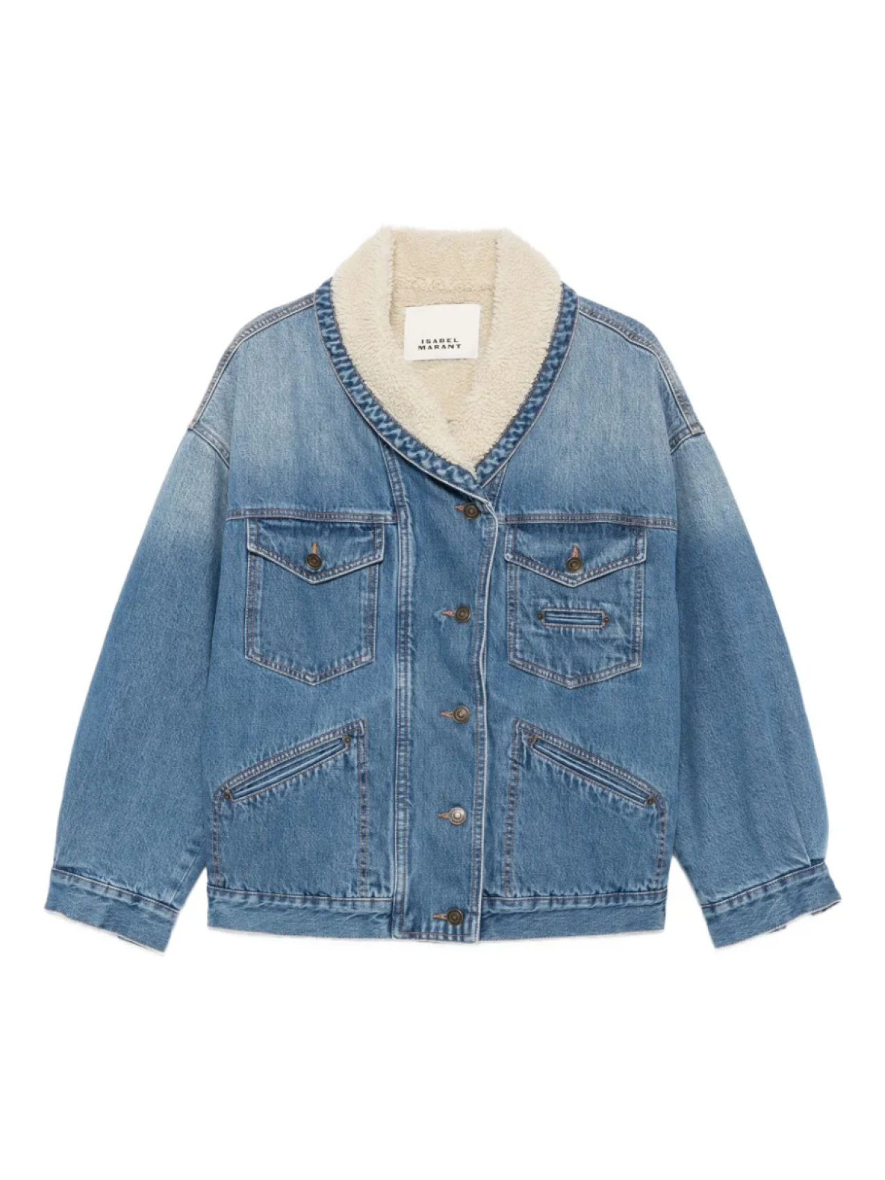 

ISABEL MARANT Пимия джинсовая куртка, синий