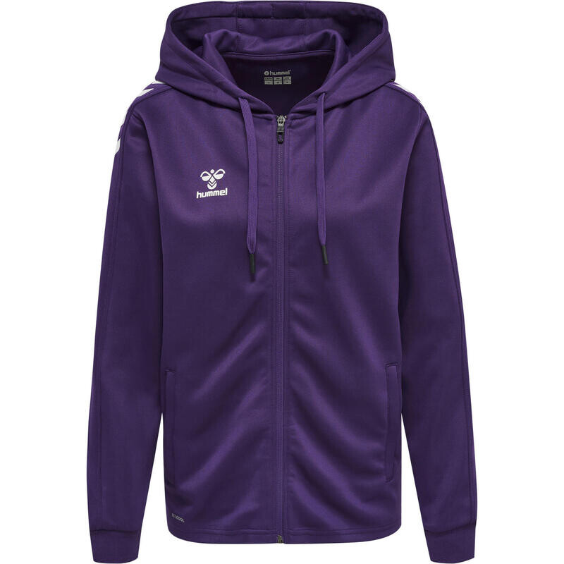 

Hmlcore Xk Zip Hood Sweat Woma Женская толстовка для мультиспорта HUMMEL, цвет weiss