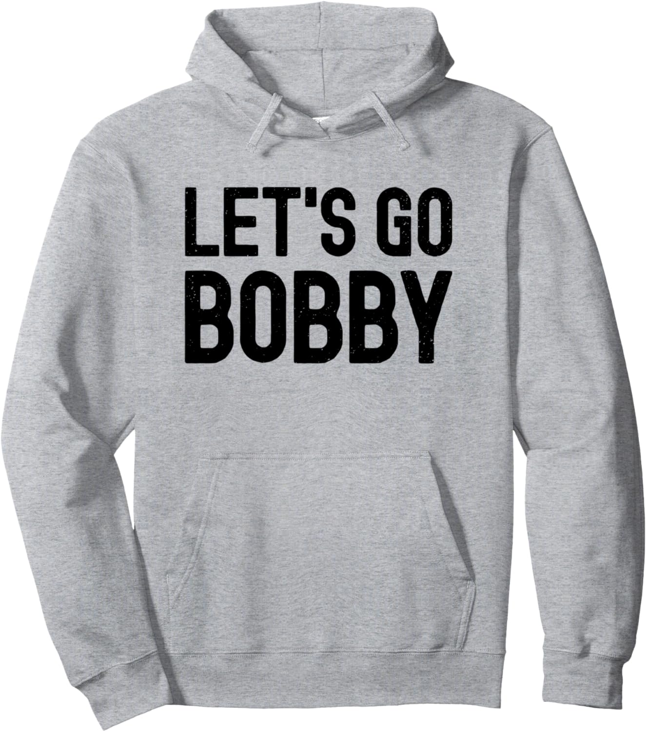 

Мужская/мальчишеская толстовка с надписью Let's Go Bobby и именем Роберт, серая, на день рождения Lets Go Bobby Name Apparel