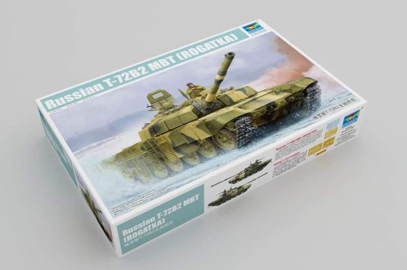 

TRUMPETER 09507 Масштаб 1:35 Модель танка Т-72Б2 ОБТ Рогатка