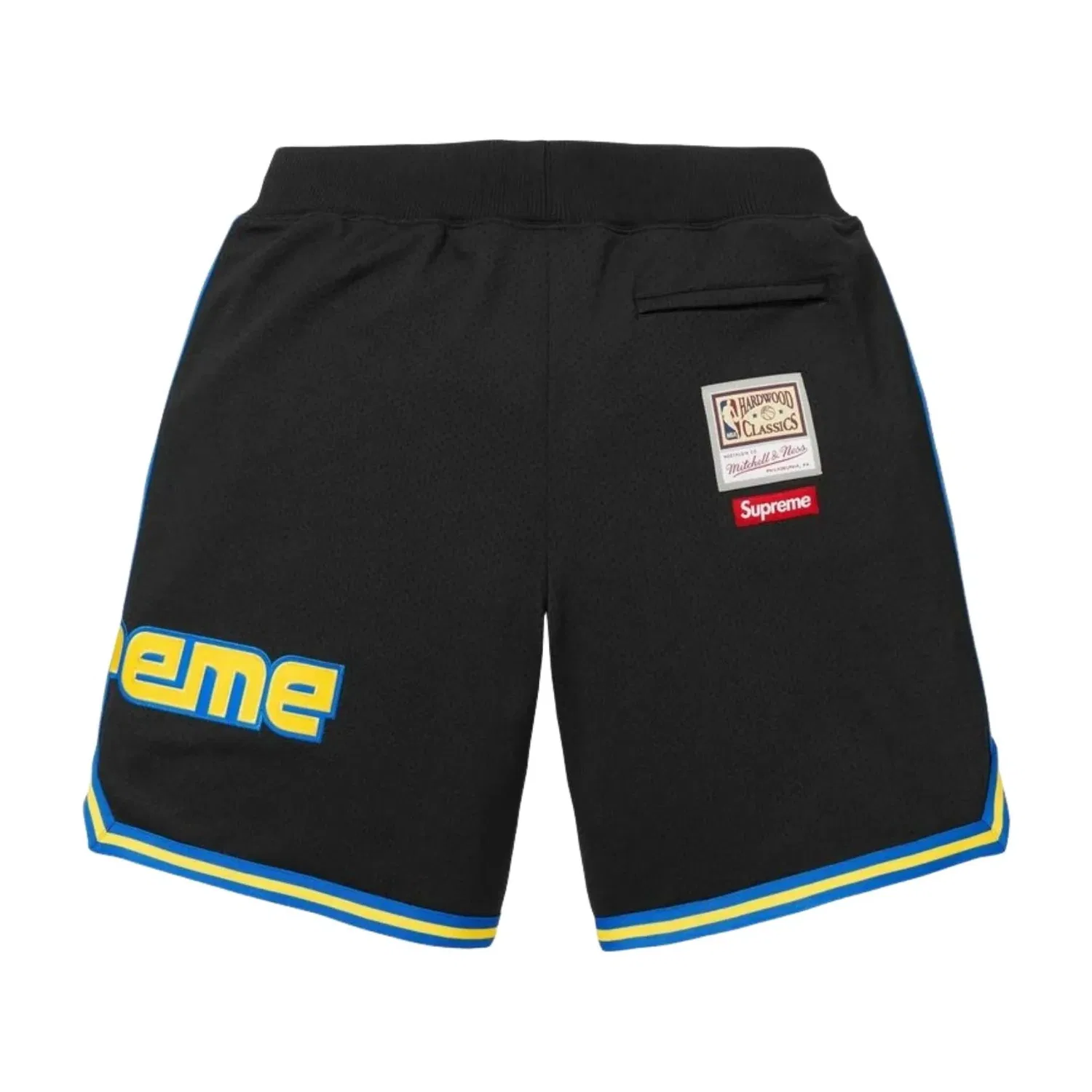 Баскетбольные шорты Supreme x Mitchell & Ness SS26 Teams, цвет «черный» SUP-SS26-282-BLK — фото 2