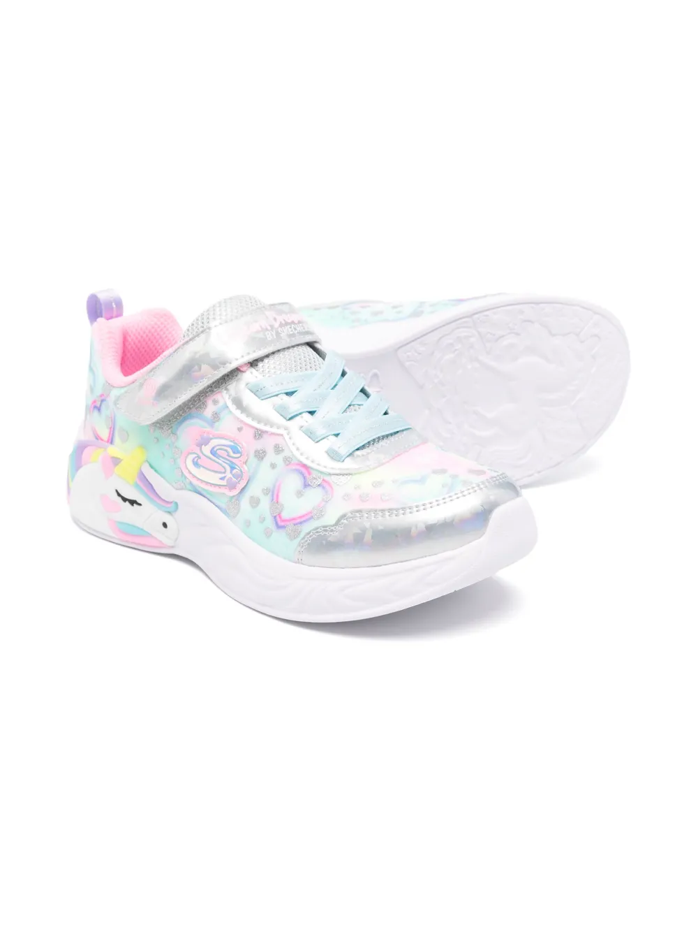 Кроссовки S-Lights Unicorn Dreams Skechers, нейтральный — фото 2
