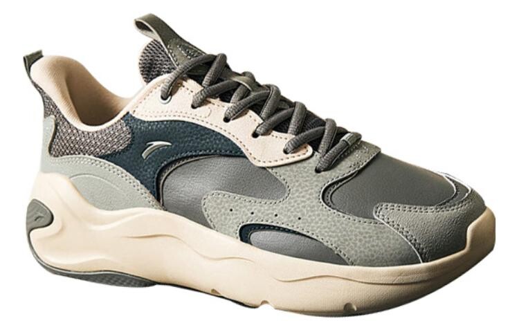 Кроссовки ANTA Chunky Sneakers Men Low-top Volcanic Ash/chalk, цвет Volcanic ash/chalk — фото 4