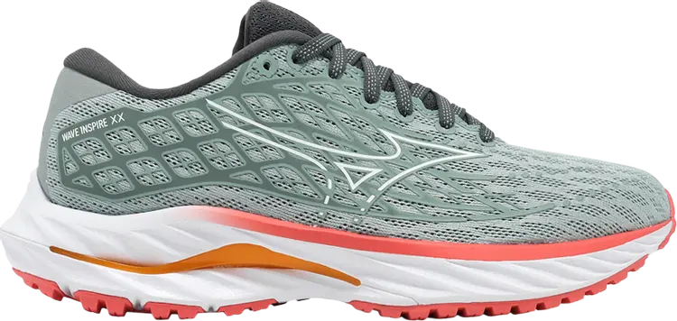 Кроссовки Wmns Wave Inspire 20 'Grey Mist Dubarry', серый