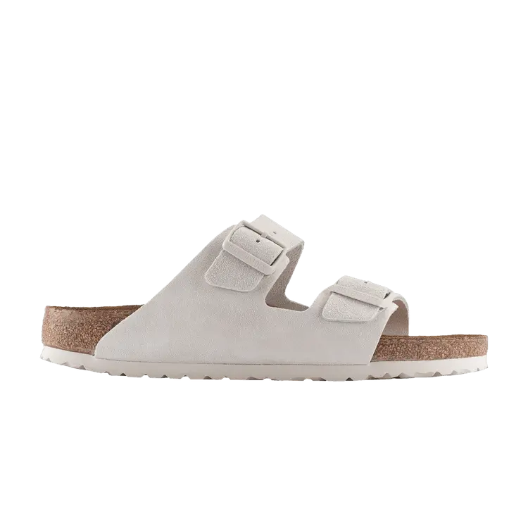 

Кроссовки Birkenstock Arizona Soft Footbed Narrow Antique White, белый