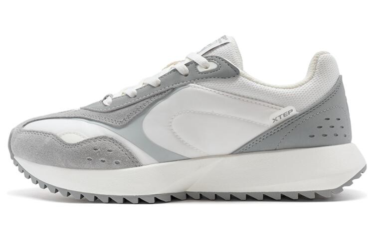 

Кроссовки XTEP Lifestyle Shoes Women's Low-top Plain Gray/sail White, белый