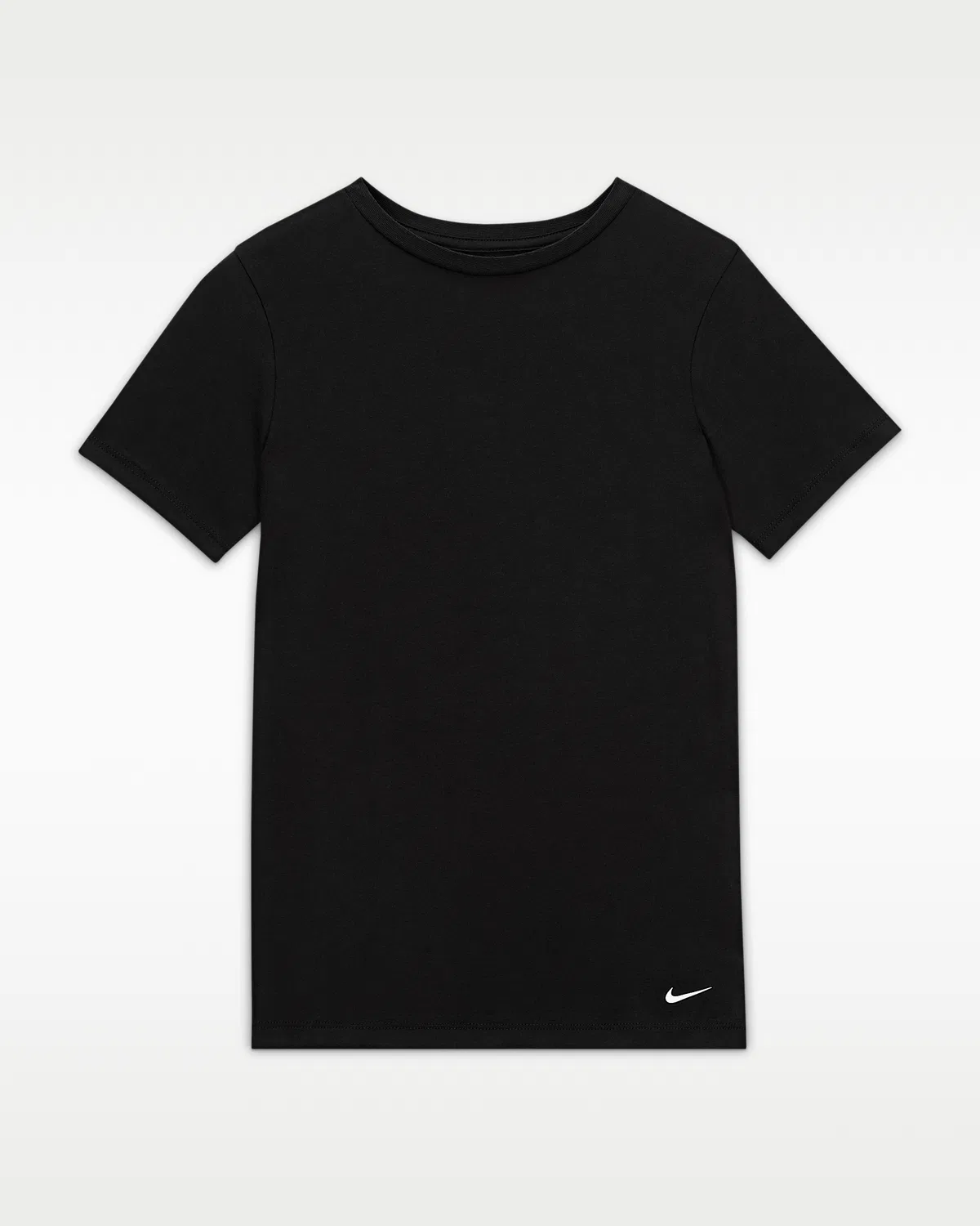 Детская майка Nike Big Kids' Crew Undershirt (2-Pack), Black — фото 3