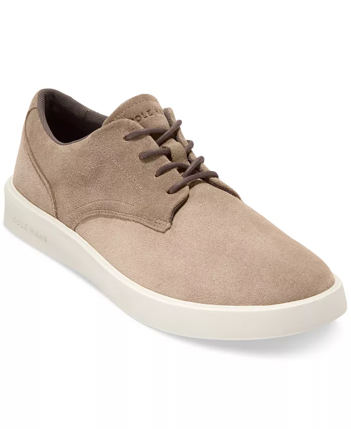 

Мужские повседневные кроссовки Grand Crosscourt на шнуровке Cole Haan, коричневый/бежевый