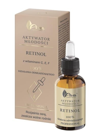 

Сыворотка с ретинолом и витаминами С, Е, F, 30 мл AVA, Youth Activator