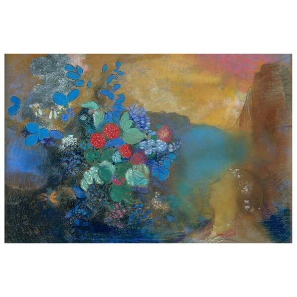 

Картина на холсте LegendArte Ophelia unter den Blumen, многоцветный
