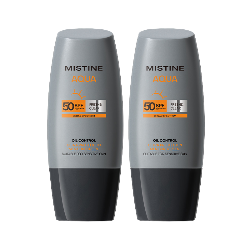 

Mistine Мужской увлажняющий солнцезащитный крем Multi Protection Clear для всех типов кожи SPF50PA++++ 40 мл