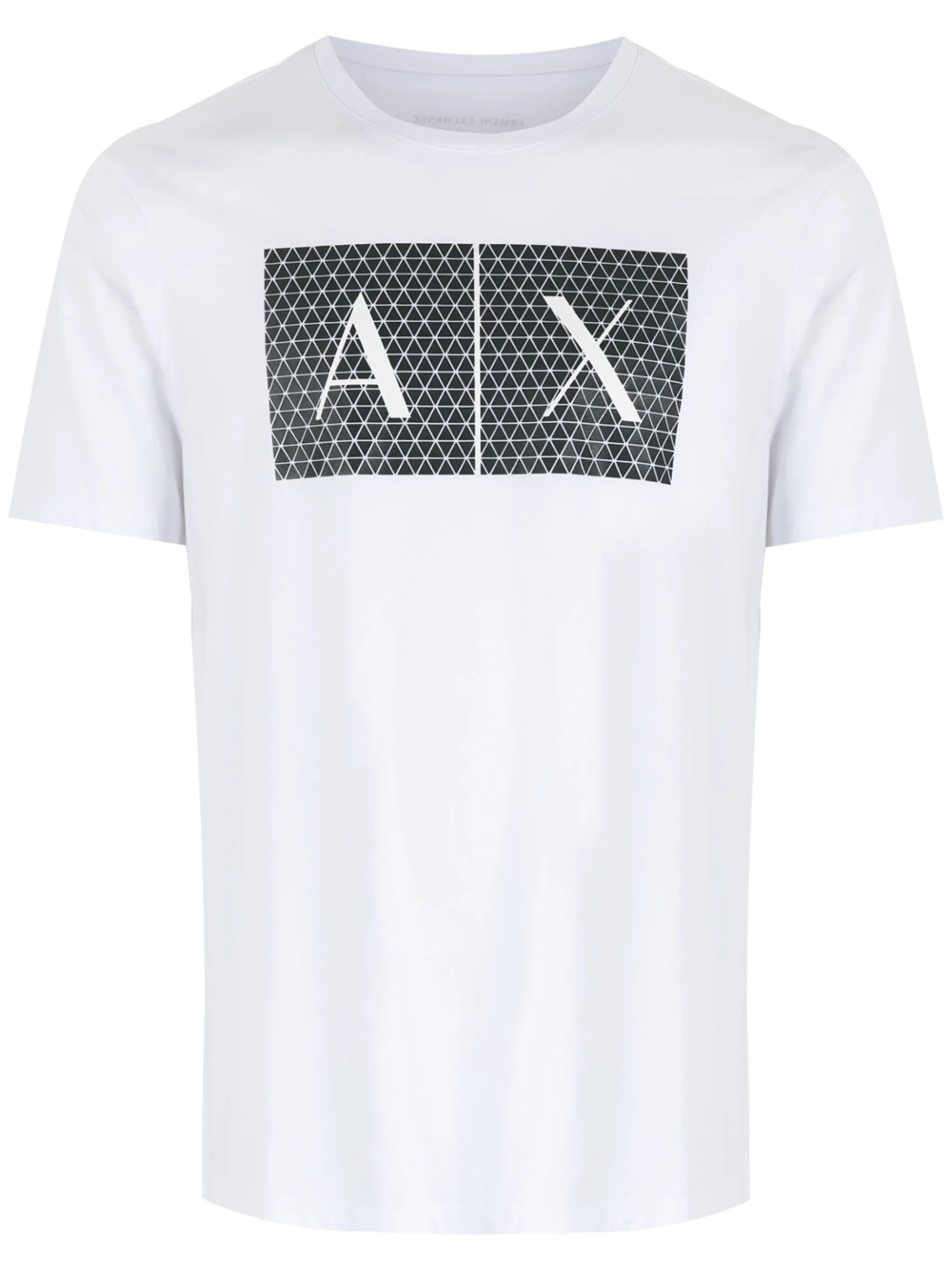 

Футболка с короткими рукавами и логотипом Armani Exchange, белый