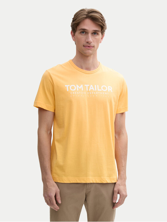 

Футболка обычного кроя 1045940 Tom Tailor, оранжевый