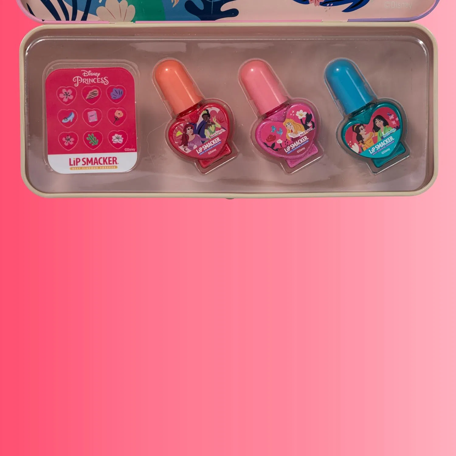 Детский подарочный набор лаков для ногтей Disney Princess от Lip Smacker Lip Smacker — фото 3