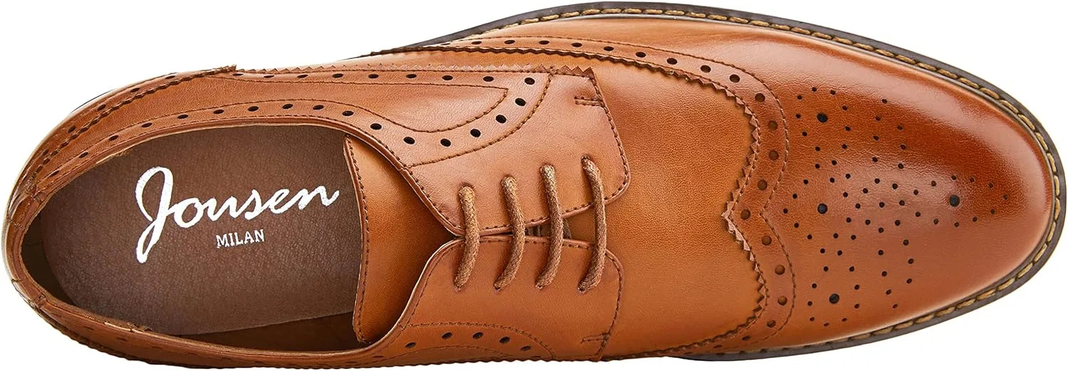 Мужские ботинки челси Jousen, ботинки Goodyear Welted, мужские ботинки из телячьей кожи, классические ботинки-чукка до щиколотки, 2-01 Yellow Brown — фото 4