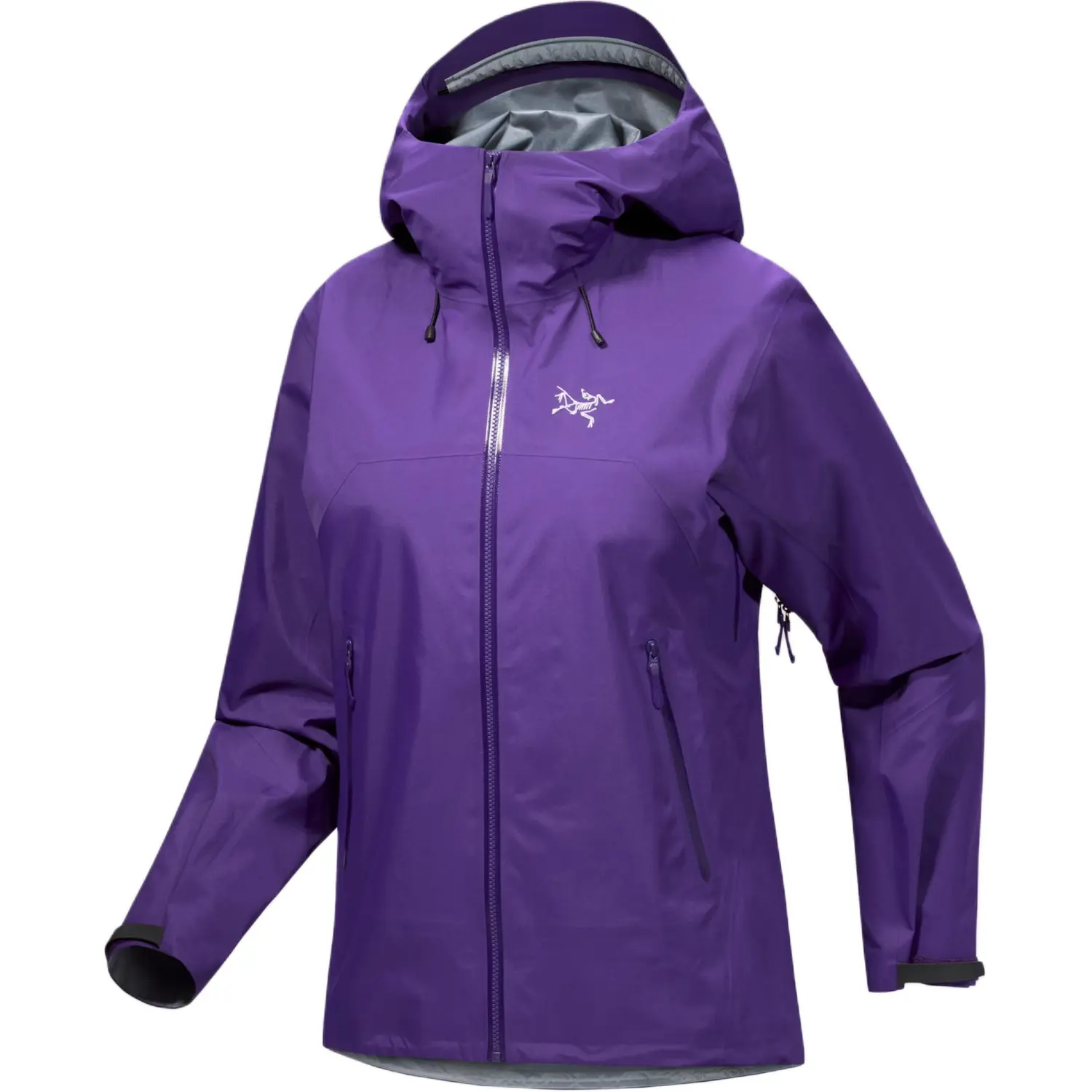 

Arcteryx Женская водонепроницаемая ветрозащитная дышащая куртка, Rock Gap Purple/Azalea