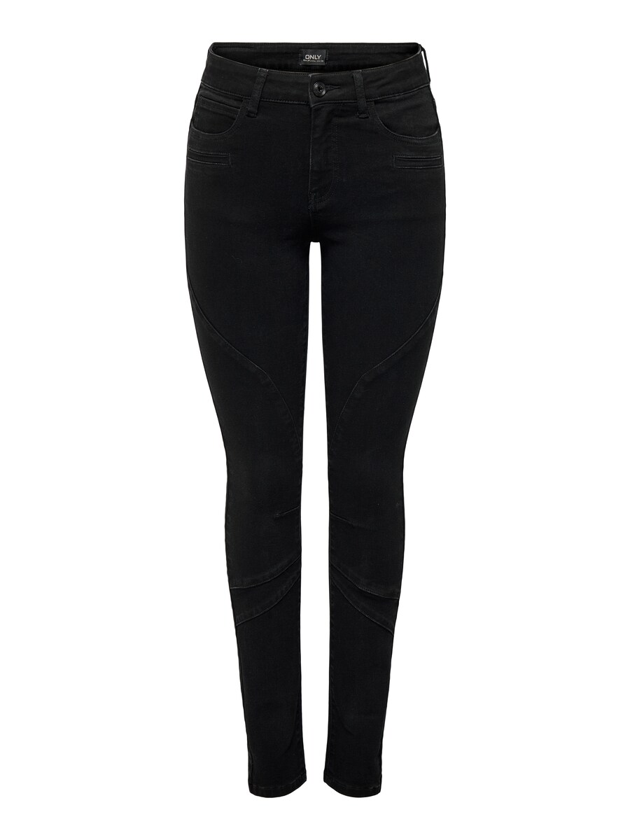 

Джинсы скинни ONLY Skinny Jeans ONLHush, черный деним