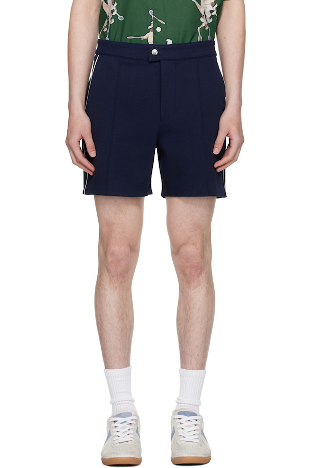 

Теннисные шорты с высокой талией Lacoste, синий
