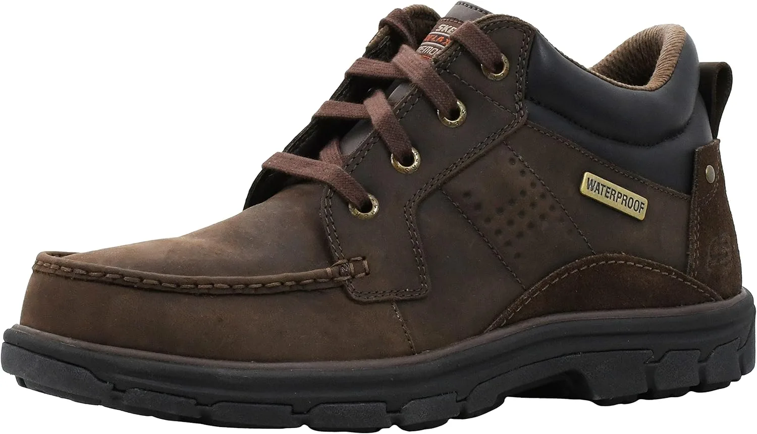 Мужские кроссовки Skechers Segment Melego на шнуровке, коричневый