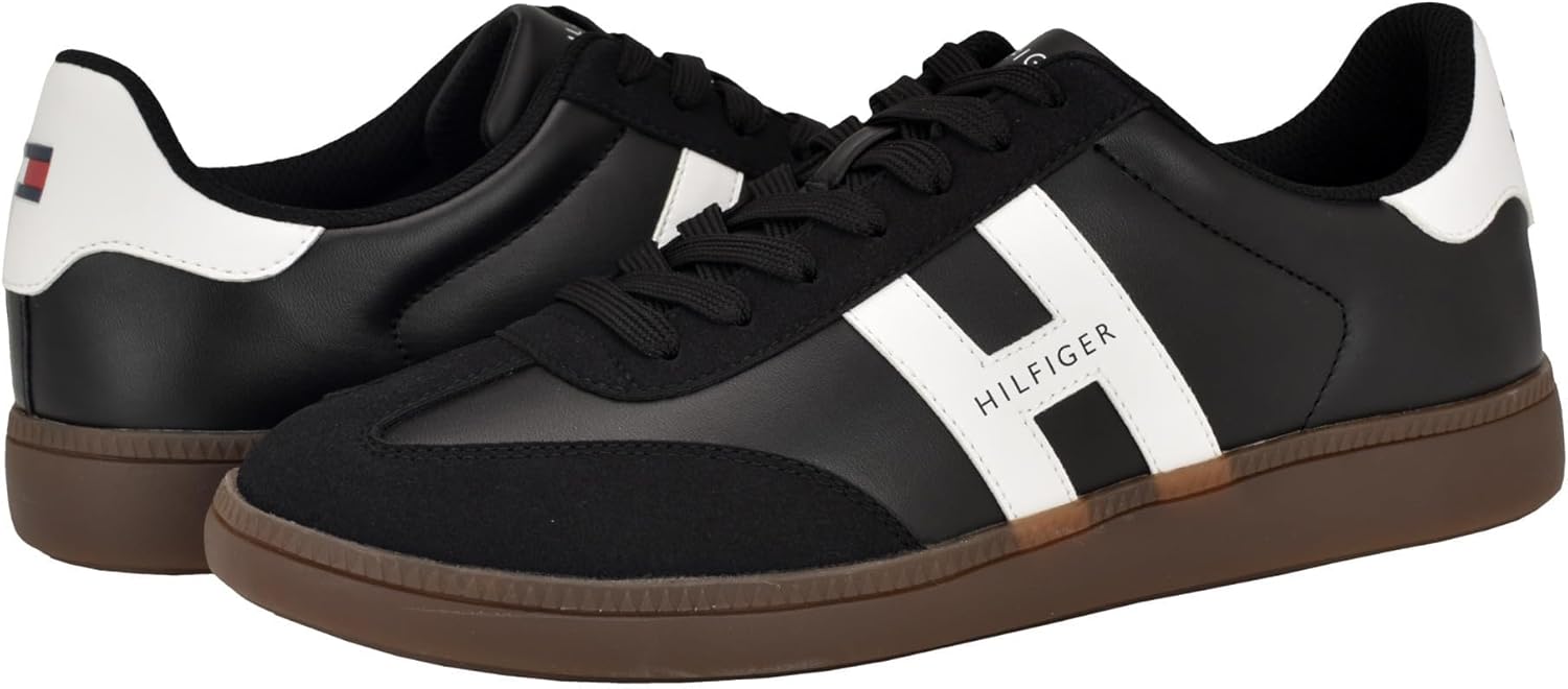 

Tommy Hilfiger Мужские кроссовки Berge, Black/White Multi