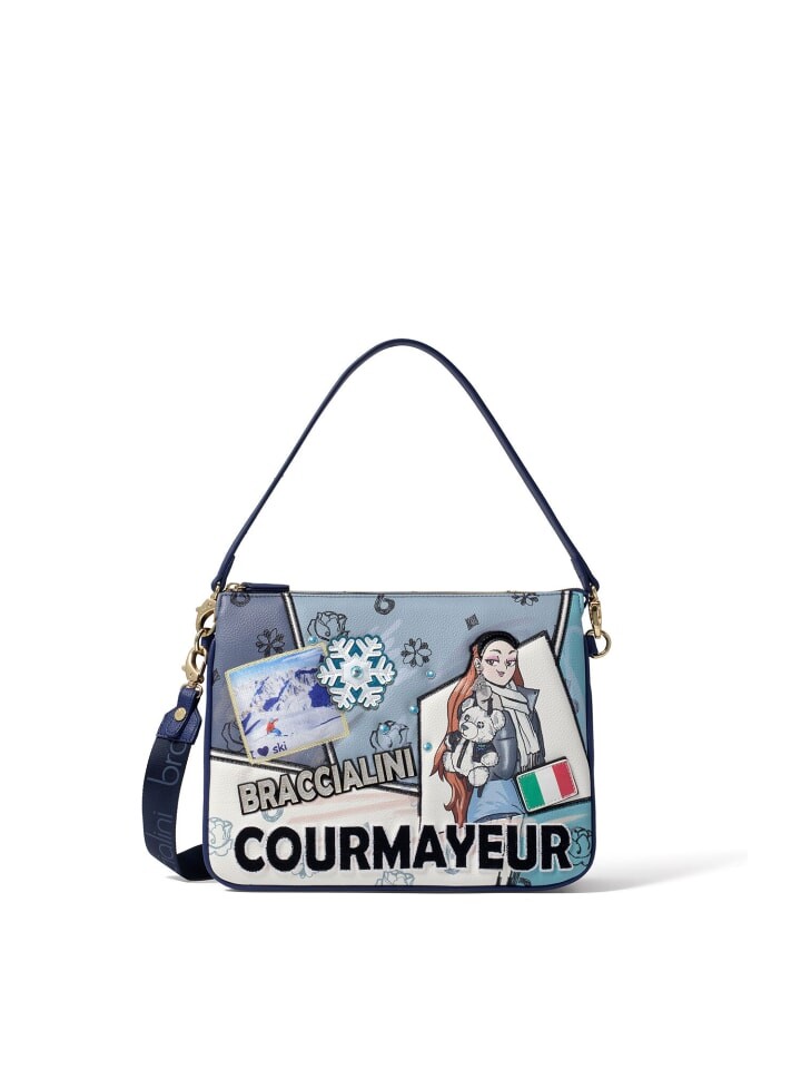 

Сумка Braccialini Handtasche, цвет CELESTE