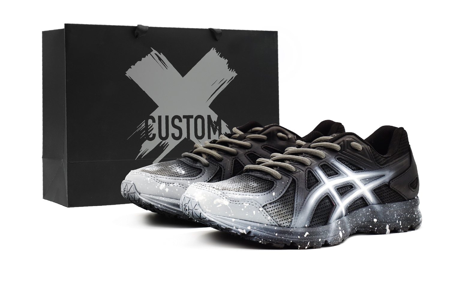 

Беговые кроссовки Jog 100 2 Abrasion Resistant Low top Unisex белые серые ASICS, черный