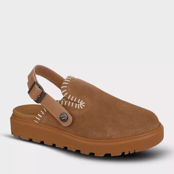 Женские сабо Lilah Mykos, цвет chestnut