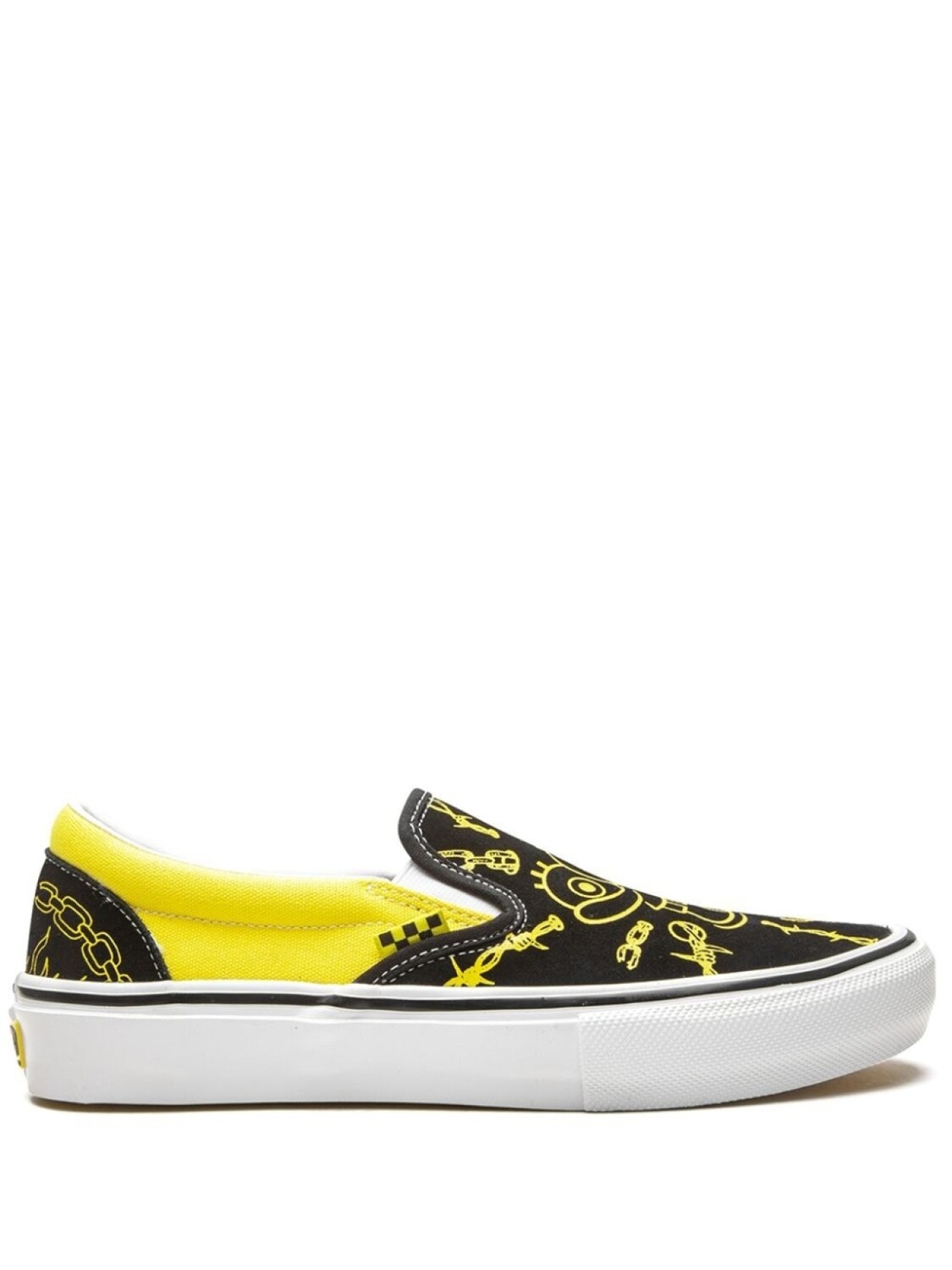 

Vans слипоны Spongebob x Gigliotti Skate, черный